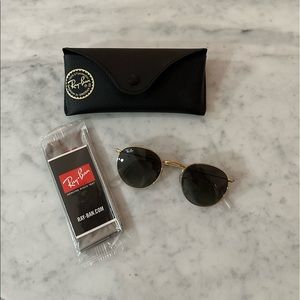Ray-ban round metal sunglasses